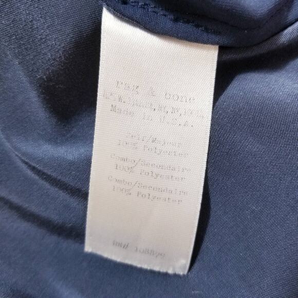 Rag & Bone Navy Blue Blouse - Picture 12 of 12